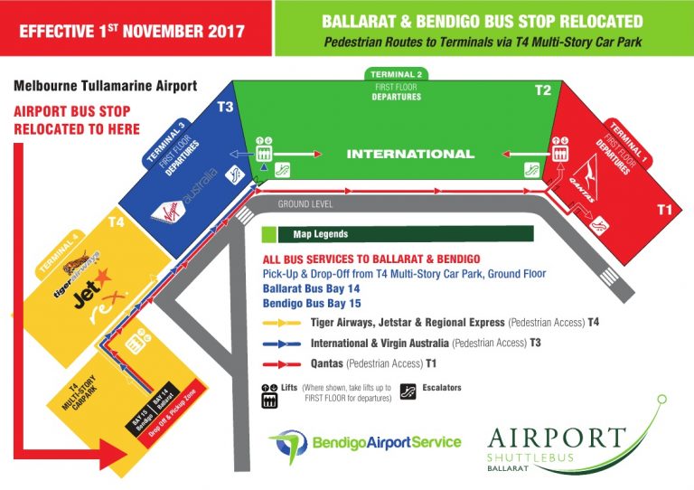 Pickup Points Airport Shuttlebus